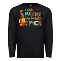 Black little pumpkin with a lot of spice Premium Sweatshirt - AdoDesignShop