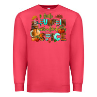 Cardinal little pumpkin with a lot of spice Premium Sweatshirt - AdoDesignShop