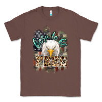 Chestnut Born to be free 4th of july Classic Tee - HowdyJamesFarm