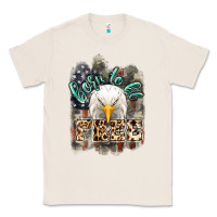 Natural Born to be free 4th of july Classic Tee - HowdyJamesFarm