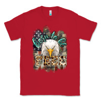 Red Born to be free 4th of july Classic Tee - HowdyJamesFarm