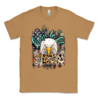 Toasted Coconut Born to be free 4th of july Classic Tee - HowdyJamesFarm