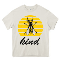 Cream Bee Kind Heavy Core Tee - Bettercallsaul