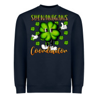 Navy shenanigans coordinator st patrick s day artiststas Heavyweight Sweatshirt - Artiststas