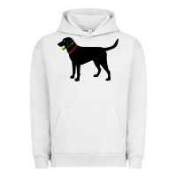 Pigment Lunar Rock Labrador Retriever Fetch, Black Lab Play Ball Urban Hoodie - longCreatives