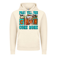 Vintage Artic pray till the cows come home olivia Vintage Hoodie - OliviaCreatesArt