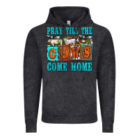 Vintage Black pray till the cows come home olivia Vintage Hoodie - OliviaCreatesArt