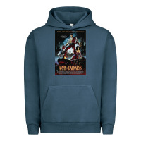 Pigment Midnight Navy Army Of Darkness Movie Poster Classic Urban Hoodie - longCreatives
