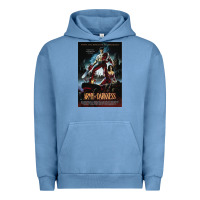 Pigment Pebble Blue Army Of Darkness Movie Poster Classic Urban Hoodie - longCreatives