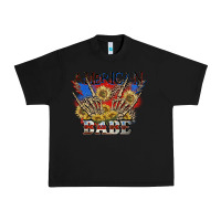 Black American babe 4th of july Urban Heavy Tee - CowGirlArtShop