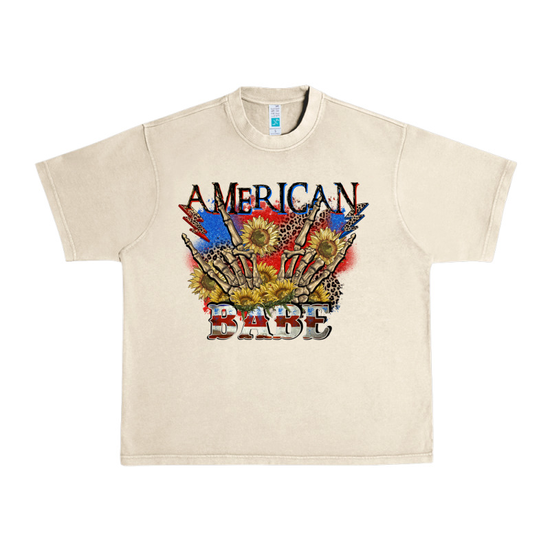 American Babe 4th Of July Urban Heavy Tee by CowGirlArtShop | Teevron