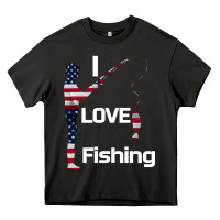 Asphalt I love fishing Heavy Core Tee - Bettercallsaul