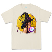 Bone Black Witch Premium Tee - texasbilliewilder