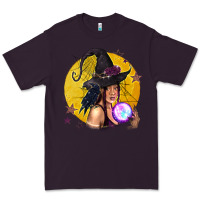Plum Black Witch Premium Tee - texasbilliewilder
