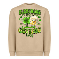 Mushroom everybody in the pub getting tipsy artiststas Heavyweight Sweatshirt - Artiststas