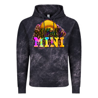Cloud Black softball mini Vintage Hoodie - OliviaCreatesArt