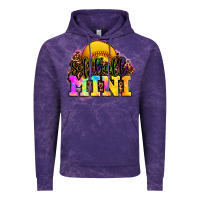Cloud Purple softball mini Vintage Hoodie - OliviaCreatesArt