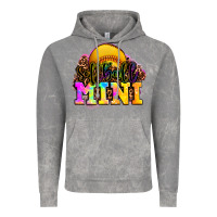 Cloud Rock softball mini Vintage Hoodie - OliviaCreatesArt