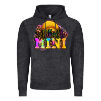 Vintage Black softball mini Vintage Hoodie - OliviaCreatesArt