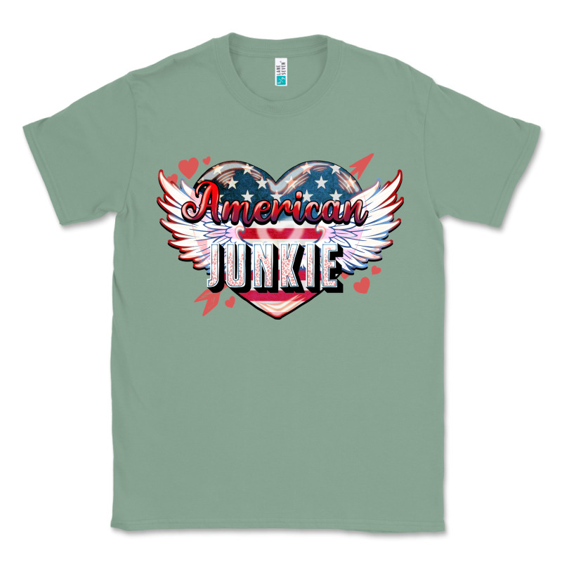 American Junkie 4th Of July Classic Tee by HowdyJamesFarm | Teevron