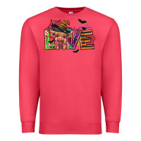 Cardinal love halloween heifer Premium Sweatshirt - AdoDesignShop