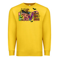 Lemon love halloween heifer Premium Sweatshirt - AdoDesignShop