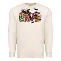 Sandshell love halloween heifer Premium Sweatshirt - AdoDesignShop