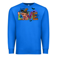 True Royal love halloween heifer Premium Sweatshirt - AdoDesignShop