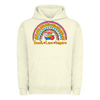 Pigment Pistachio back to school rainbow teach love inspire Urban Hoodie - AdoDesignShop
