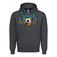 Smoke western leopard cowhide sunflowers  glitter mom soccer Zipper Hoodie - Artiststas