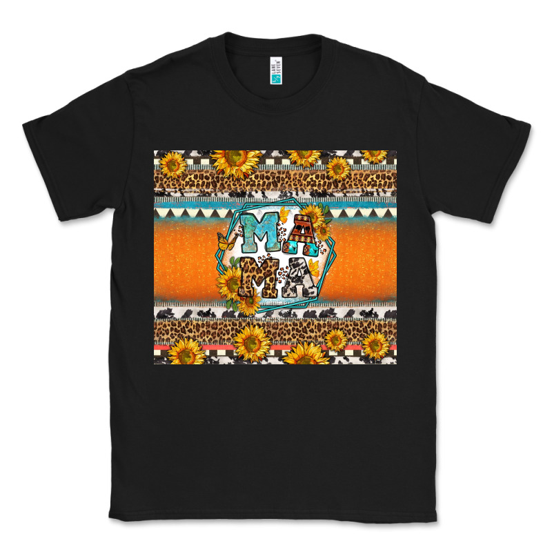 Sunflowers Hexagon Frame Mama Classic Tee by Jasminsmagicworld | Teevron