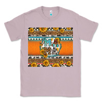 Lilac sunflowers hexagon frame mama Classic Tee - Jasminsmagicworld