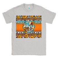 Moon Dust sunflowers hexagon frame mama Classic Tee - Jasminsmagicworld