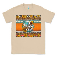 Mushroom sunflowers hexagon frame mama Classic Tee - Jasminsmagicworld