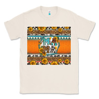 Natural sunflowers hexagon frame mama Classic Tee - Jasminsmagicworld