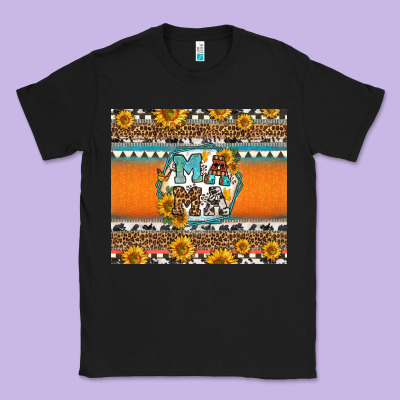 Sunflowers Hexagon Frame Mama Classic Tee Designed By Jasminsmagicworld