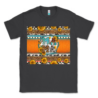 Smoke sunflowers hexagon frame mama Classic Tee - Jasminsmagicworld