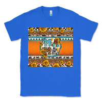 True Royal sunflowers hexagon frame mama Classic Tee - Jasminsmagicworld