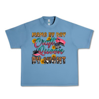 Pebble Blue mama by day craft queen by night Urban Heavy Tee - RanaPortraitStore