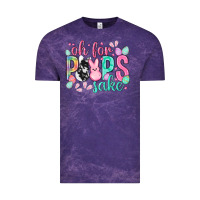 Cloud Purple Oh for peeps sake cowhide Easter Day Vintage Tee - HowdyJamesFarm