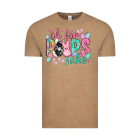 Vintage Coffee Oh for peeps sake cowhide Easter Day Vintage Tee - HowdyJamesFarm