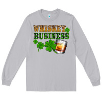Moon Dust St. Patrick's Day whiskey business Long Sleeve Tee - OliviaCreatesArt