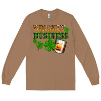 Toasted Coconut St. Patrick's Day whiskey business Long Sleeve Tee - OliviaCreatesArt