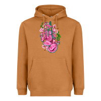 Meerkat cancer boxing gloves with ribbon Heavyweight Hoodie - AdoDesignShop
