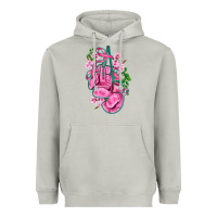 Moon Dust cancer boxing gloves with ribbon Heavyweight Hoodie - AdoDesignShop