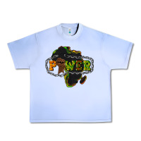 Grape Ice Power Black History Urban Heavy Tee - HowdyJamesFarm