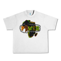 Lunar Rock Power Black History Urban Heavy Tee - HowdyJamesFarm