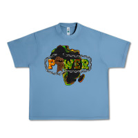 Pebble Blue Power Black History Urban Heavy Tee - HowdyJamesFarm