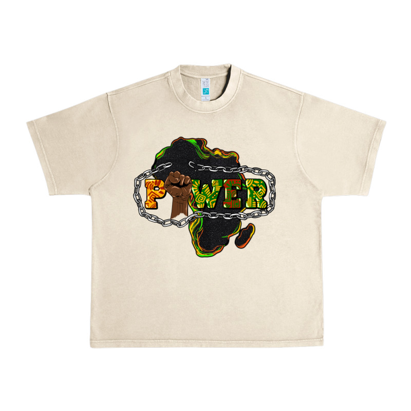 Power Black History Urban Heavy Tee by HowdyJamesFarm | Teevron