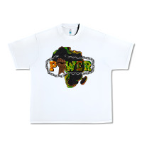 White Power Black History Urban Heavy Tee - HowdyJamesFarm